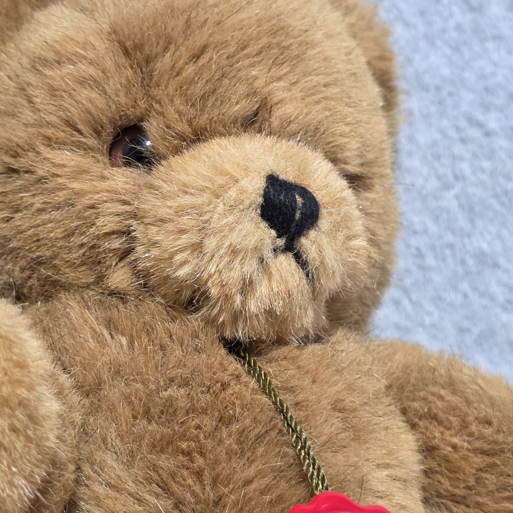 Hermann Teddy Original Brown Plush Teddy Bear 8 in Vintage 1980s w/ Tag - Picture 3 of 9